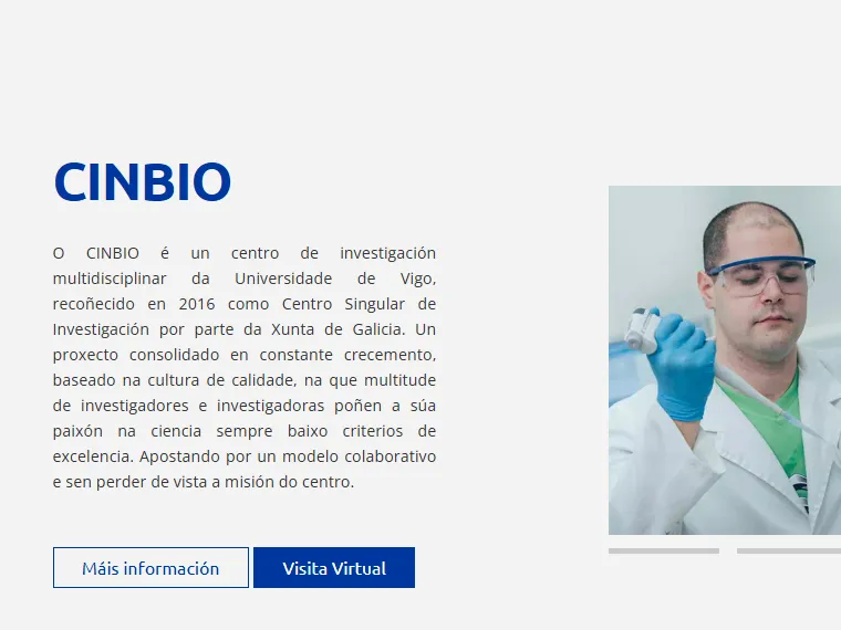 CINBIO — grupos de investigación