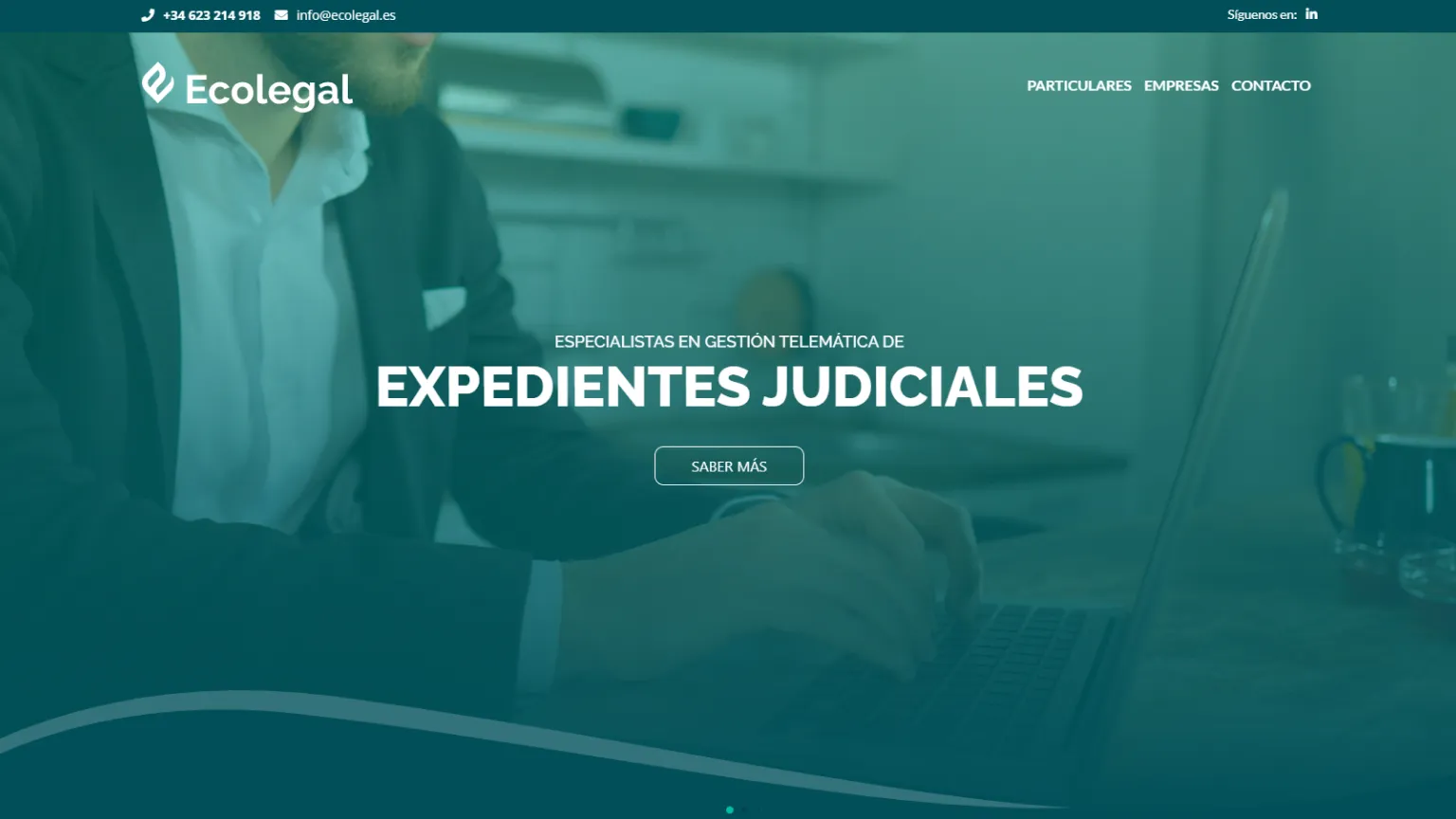 Ecolegal — vista home