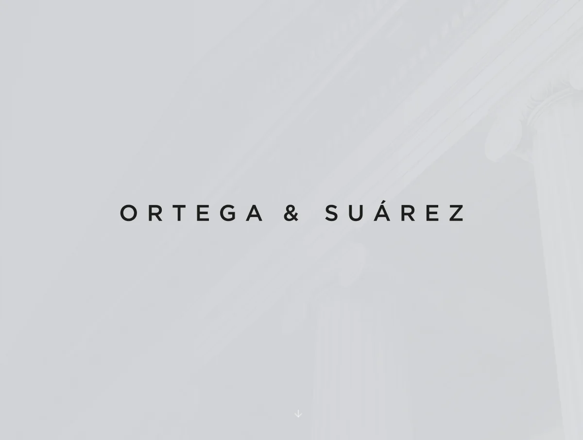 Web de Ortega y Suárez, despacho de abogados