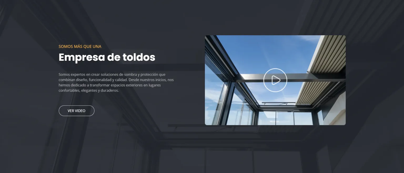 Toldos Ávila — versión móvil